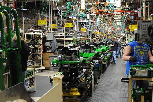 Assembly Line Lawn Equipment Productivity Engineering